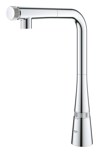 Змішувач для кухні з висувним виливом Grohe Zedra SmartControl (31593002) 31593002 фото