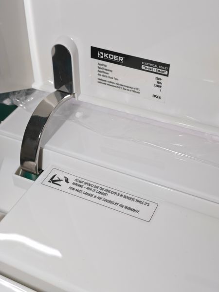 Унитаз-биде напольный с электронным управлением Koer TB-0201 Smart 675x400x450mm со встроенным бачком (KR6071) KR6071 фото
