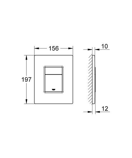 Комплект Grohe Set Унітаз QUADRO-0301-T3 + Інсталяція 38536001 + панель 38732000 (38536001QUADRO0301T3) 38536001QUADRO0301T3 фото