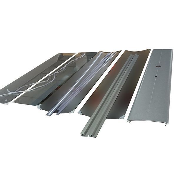 Бокс душевой без гидромассажа Mixxus STRONG SB02-90x90x215-GR SATIN с низким поддоном (MI6887) MI6887 фото