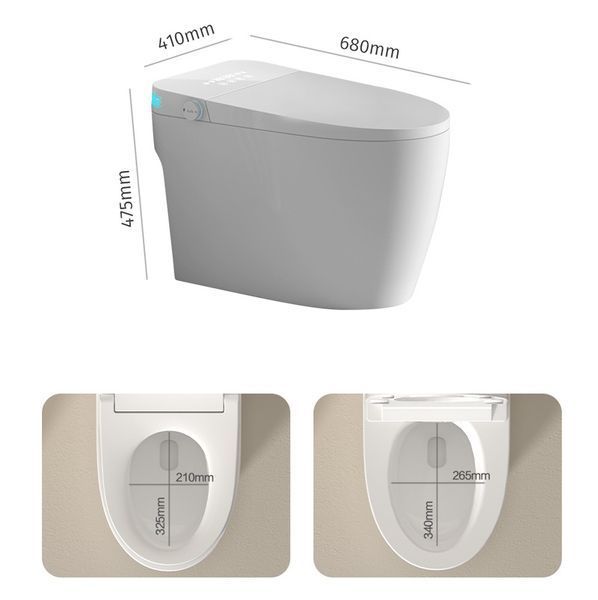 Унитаз-биде напольный с электронным управлением Koer TB-0201 Smart 675x400x450mm со встроенным бачком (KR6071) KR6071 фото