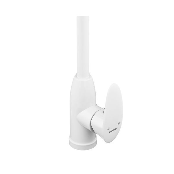 Смеситель для кухни Plamix Cezar-011-B SET White (с подводкой) (PM0667) PM0667 фото