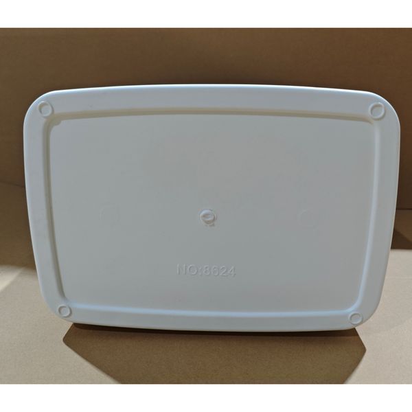 Мусорное ведро сенсорное прямоугольное Mixxus WAVE-TC0110 White 10 л цвет белый (MI7073) MI7073 фото