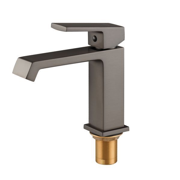 Змішувач для умивальника Haiba GAUDI 001 GRAPHITE (HB9642) HB9642 фото