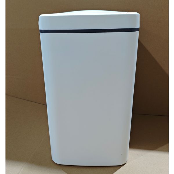 Мусорное ведро сенсорное прямоугольное Mixxus WAVE-TC0110 White 10 л цвет белый (MI7073) MI7073 фото