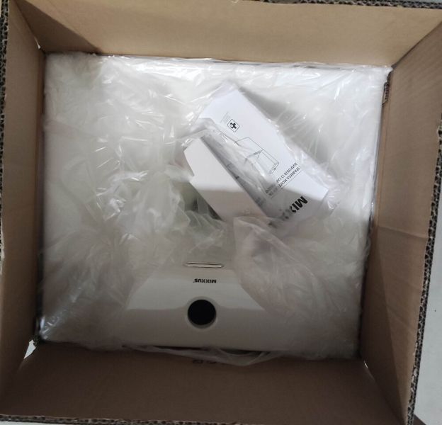 Раковина підвісна Mixxus Premium QUADRO-0205 410х360х130mm з отвором під змішувач та переливом (MP6508) MP6508 фото