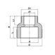 Муфта редукційна ВВ 110x50 PPR Koer K0215.PRO (KP2580) KP2580 фото 3