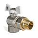 Кран з американкою 3/4" (Koer KR.228.W) кутовий білий (KR0100) KR0100 фото 2