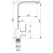 Смеситель для кухни Zerix LR74033 (LL1479) LL1479 фото 2