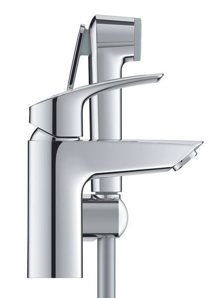 Змішувач для раковини з гігієнічним душем Grohe Eurosmart New (23124003) 23124003 фото
