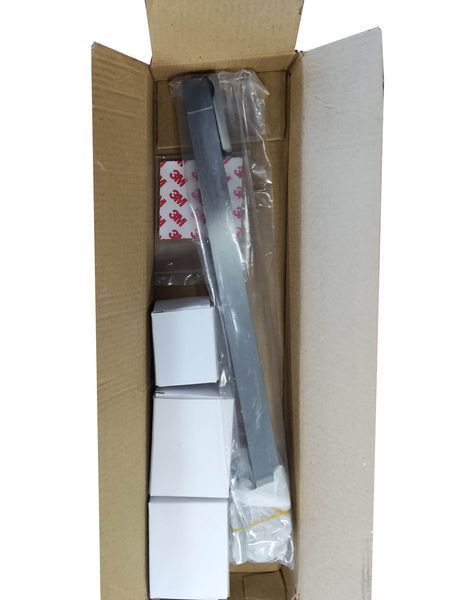 Бічна стінка до кабіни Koer SR SW04-90x200-TR-07 прозоре скло Easy Clean 10мм, графіт (KR5391) KR5391 фото