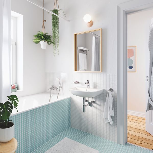 Сифон для раковини GROHE 28912000 без випуску (під донний клапан) без ревізії (Колір хром) 1 1/4'' (28912000) 28912000 фото