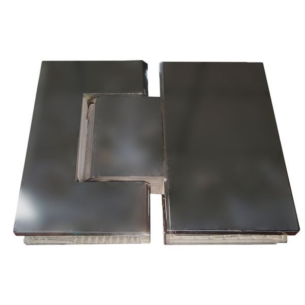 Бічна стінка до кабіни Koer SR SW04-90x200-TR-07 прозоре скло Easy Clean 10мм, графіт (KR5391) KR5391 фото