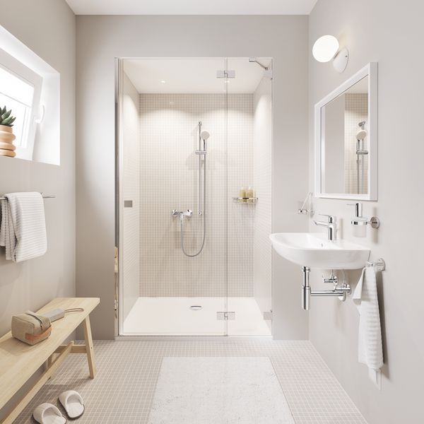 Сифон для раковини GROHE 28912000 без випуску (під донний клапан) без ревізії (Колір хром) 1 1/4'' (28912000) 28912000 фото