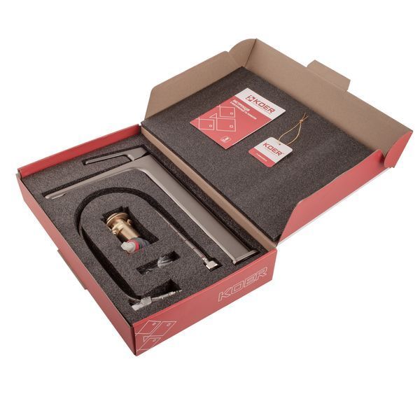 Змішувач для умивальника високий Koer KB-11031-07 (KR5435) KR5435 фото