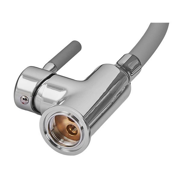 Смеситель для кухни Zerix Atrium-011-T Refl.GRAY (Цвет хром+силик.излив серый) (ZX4718) ZX4718 фото