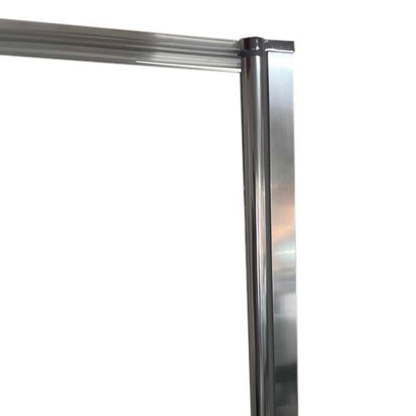 Шторки стеклянные на ванну Koer SR BS05-90x140-TR-01 прозрачное стекло Easy Clean 6мм, хром (KR5372) KR5372 фото