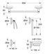 Набор аксессуаров 5 в 1 Grohe Essentials New (40344001) 40344001 фото 6