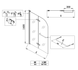 Шторки стеклянные на ванну Koer SR BS05-90x140-TR-01 прозрачное стекло Easy Clean 6мм, хром (KR5372) KR5372 фото 6