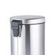 Мусорное ведро с плавным закрытием круглое Mixxus Ellipse-TC0205 SS Color 5л цвет нержавейка (MI7076) MI7076 фото 7