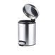 Мусорное ведро с плавным закрытием круглое Mixxus Ellipse-TC0205 SS Color 5л цвет нержавейка (MI7076) MI7076 фото 8