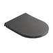 Сидіння-кришка для унітазу Mixxus Premium SEAT COVER ELLIPSE-2005 GRAY 445х360х37mm дюропласт (MP6685) MP6685 фото 1