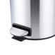 Мусорное ведро с плавным закрытием круглое Mixxus Ellipse-TC0205 SS Color 5л цвет нержавейка (MI7076) MI7076 фото 4