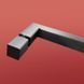 Шторки скляні на ванну Koer SR BS04-95x140-TR-07 прозоре скло 6мм, графіт (KR5404) KR5404 фото 12