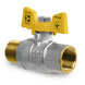Кран кульовий Koer KG.208 - 1/2" FM ГШМ (газ) (KR4963) KR4963 фото 1