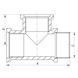 Трійник 1/2'' ВВН Koer KF.T06FFM (KF0068) KF0068 фото 2