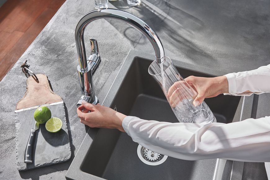 Комплект смесителя для кухни с фильтром Grohe Blue Pure (30383000) 30383000 фото