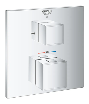 Термостат скрытого монтажа на 2 потребителя Grohe Grohtherm Cube (24155000) 24155000 фото