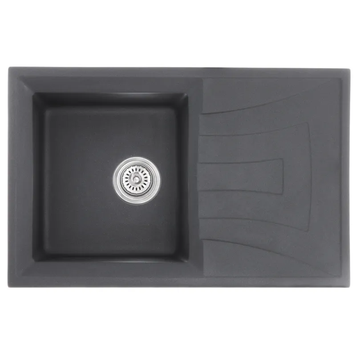 Мойка кухонная Haiba HB8104-G228 Gray 780x500x200 (HB0988) HB0988 фото