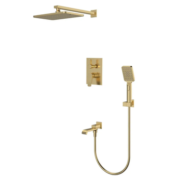 Встраиваемая душевая система Mixxus Premium DALI 009 INNER BOX Brushed Gold (MI6767) MI6767 фото