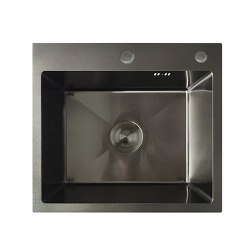 Мойка из нержавеющей стали Mixxus MH5045 Decor Graphite (3.0/0.8) цвет графит (MI8310) MI8310 фото