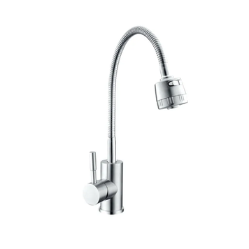Смеситель для кухни Champion SUS-011 CHROME REFLECTOR с рефлекторным изливом из нержавеющей стали (CH6538) CH6538 фото