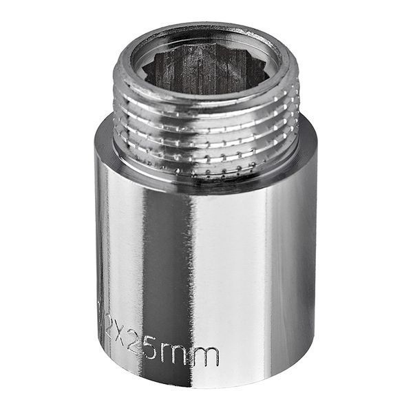 Подовжувач Europroduct EP.E025.Chr - 1/2"MF-25мм хром (EP6124) EP6124 фото