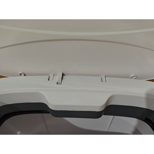 Відро для сміття сенсорне овальне Mixxus Flat-TC0109 White 9 л колір білий (MI7074) MI7074 фото