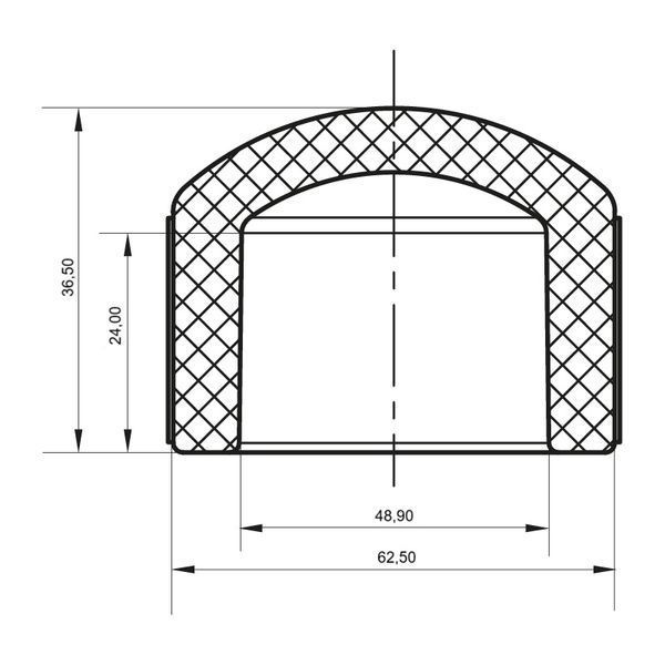 Заглушка для труби 50 PPR Koer K0063.PRO (KP0074) KP0074 фото