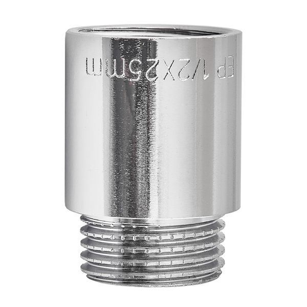 Подовжувач Europroduct EP.E025.Chr - 1/2"MF-25мм хром (EP6124) EP6124 фото