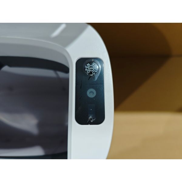 Відро для сміття сенсорне овальне Mixxus Flat-TC0109 White 9 л колір білий (MI7074) MI7074 фото