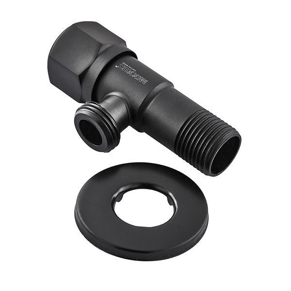 Кран для підключення сантехприладів Mixxus VAL-06-1/2x1/2 Black з нерж.ст.SUS304(чорн.) (MI6058) MI6058 фото