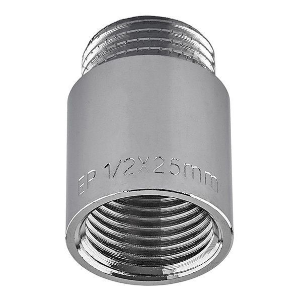 Подовжувач Europroduct EP.E025.Chr - 1/2"MF-25мм хром (EP6124) EP6124 фото