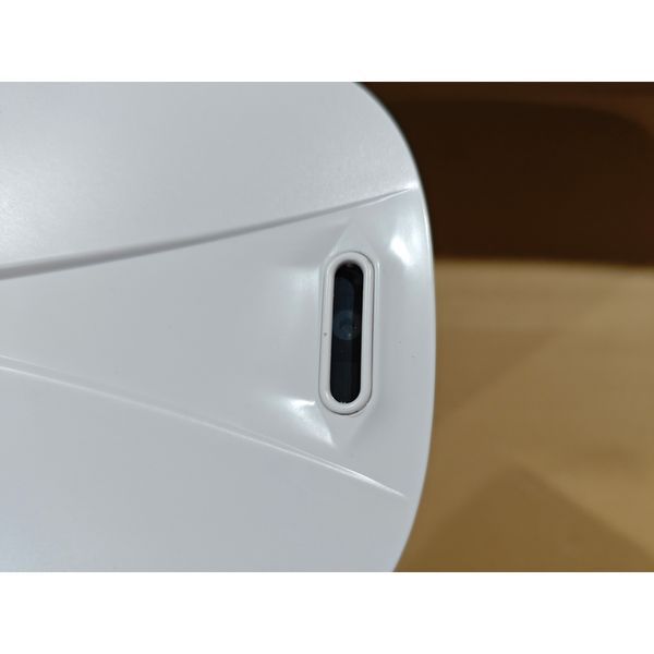 Відро для сміття сенсорне овальне Mixxus Flat-TC0109 White 9 л колір білий (MI7074) MI7074 фото
