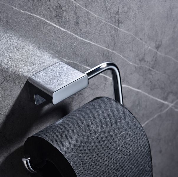 Тримач для туалетного паперу Koer AS-0107-01 колір хром глянець (KR6185) KR6185 фото