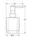 Дозатор рідкого мила Grohe Selection Cube (40805000) 40805000 фото 4