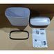 Відро для сміття сенсорне овальне Mixxus Flat-TC0109 White 9 л колір білий (MI7074) MI7074 фото 4