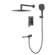 Душова система вбудована KOER KB-66009-07 3 функціі (Колір графіт) (KR5991) KR5991 фото 1
