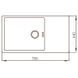 Мойка Mixxus MX7844-200x1.2-Satin (MX0560) MX0560 фото 2