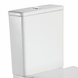 Бачок до унітазу-компакту Mixxus Premium Ellipse-0402-R Tank 660х390х855 зі зливною арматурою (MI8319) MI8319 фото 1